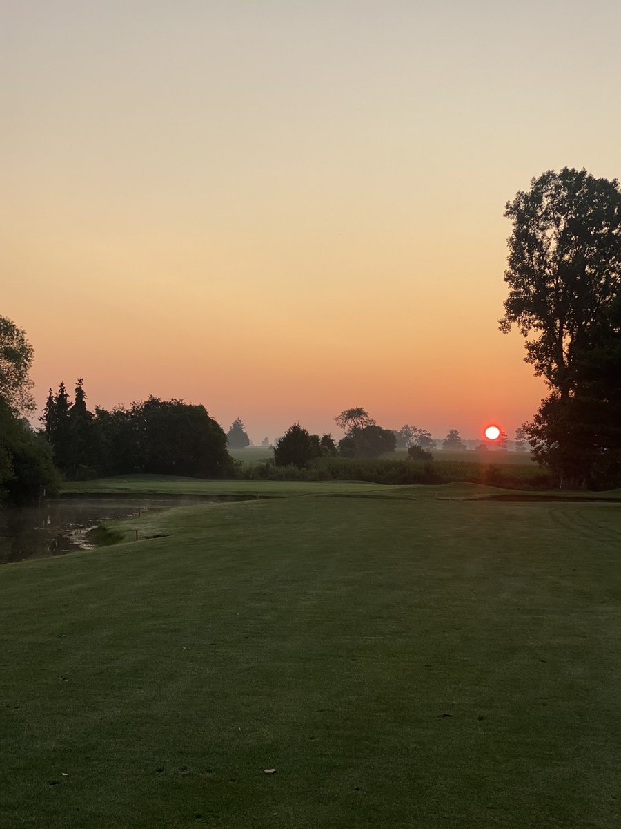 Going to be a great day- the grind goes on! <a href="/CobbleHillsGolf/">Cobble Hills</a> <a href="/OntarioGSA/">OGSA</a> #todayinontario