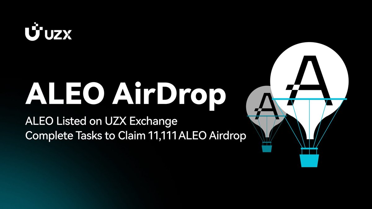 UZX Official (@uzx_official) on Twitter photo 🚀 11,111 $ALEO #Airdrop is Coming!
❤️ Follow <a href="/UZX_Official/">UZX Official</a> & <a href="/AleoHQ/">Aleo</a> 
❤️Like, RT & Comment
❤️Join Join discord.com/invite/aleo & t.me/uzxofficial_en…
❤️ Account assets are greater than 200 $UZX
❤️ ALEO/USDT Spot Trades ≥ 1 
❤️ Fill: forms.gle/qyhkiU8q8hVC4f…
✅ Asset 🚀 11,111 $ALEO #Airdrop is Coming!
❤️ Follow <a href="/UZX_Official/">UZX Official</a> & <a href="/AleoHQ/">Aleo</a> 
❤️Like, RT & Comment
❤️Join Join discord.com/invite/aleo & t.me/uzxofficial_en…
❤️ Account assets are greater than 200 $UZX
❤️ ALEO/USDT Spot Trades ≥ 1 
❤️ Fill: forms.gle/qyhkiU8q8hVC4f…
✅ Asset