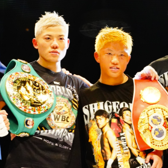 3150Fight's tweet photo. 「3150×LUSHBOMU」契約選手で元WBC世界ミニマム級王者・重岡優大選手（ワタナベ）が自身の引退を発表。現在、リハビリ中の実弟で元世界王者・重岡銀次朗選手と共に次の道へと進みます。

「3150×LUSHBOMU」での両選手の活躍と貢献に感謝しております。今後も彼らの活動を応援していきます。 https://t.co/qcFfpiIOmh