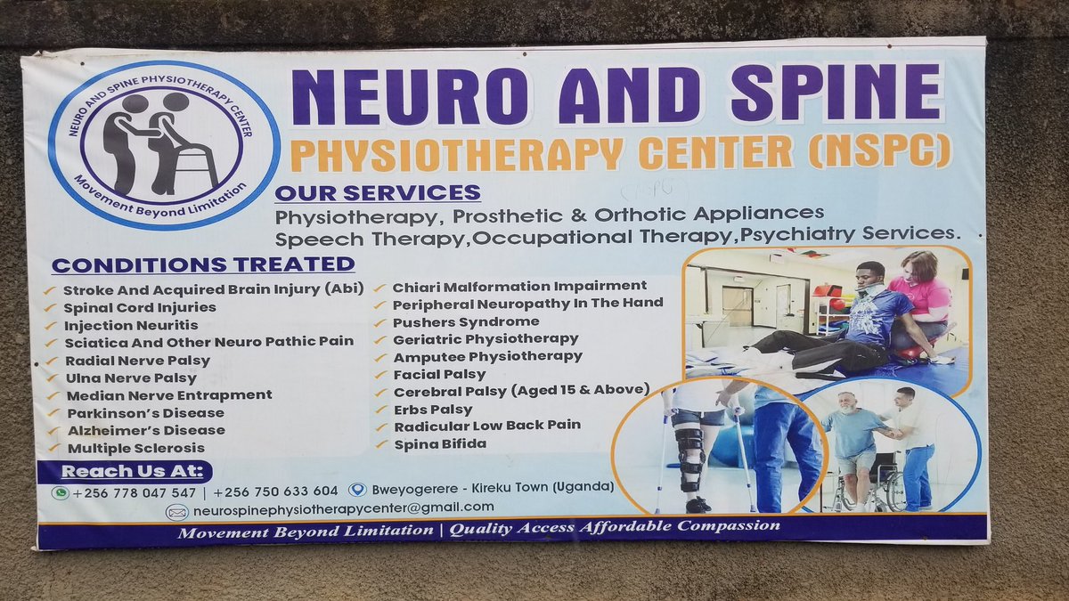 CicinhoShafidia's tweet photo. For newly evidence based techniques in both management of neurological conditions( stroke, traumatic  brain injury, muscular disorders, back pain, cerebral palsy, Spinal cord injuries ) and orthopedic conditions https://t.co/tVagmyTgWL