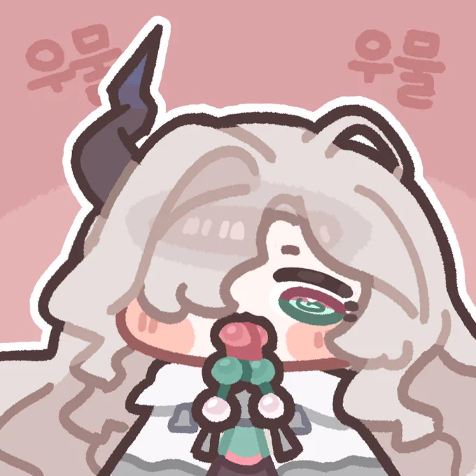 망토에 달린 거...아무리 봐도 당고잖아... #trickcal #트릭컬