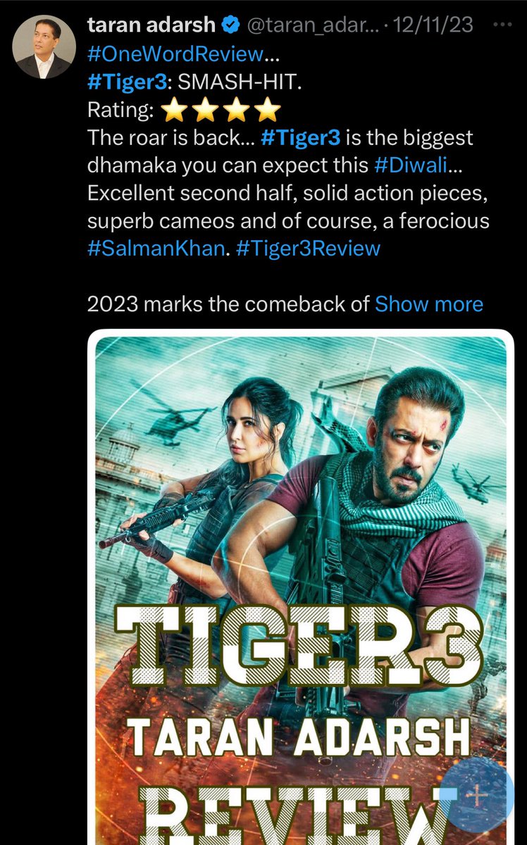 <a href="/taran_adarsh/">taran adarsh</a> <a href="/taran_adarsh/">taran adarsh</a> Saarr it's Your Honest Review na ?
