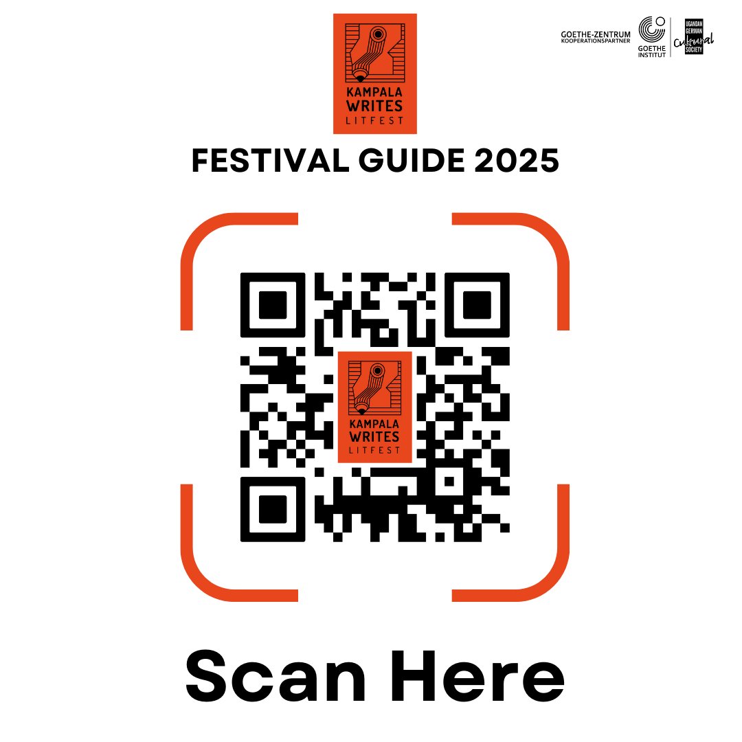 📚✨ The Kampala Writes LitFest 2025 is almost here — and we’ve got your all-access guide ready!

📲 Scan the code to explore the full festival schedule, panels, readings, and more.
Let’s read, write, and gather differently. #KampalaWrites #LitFest2025 #FestivalGuide