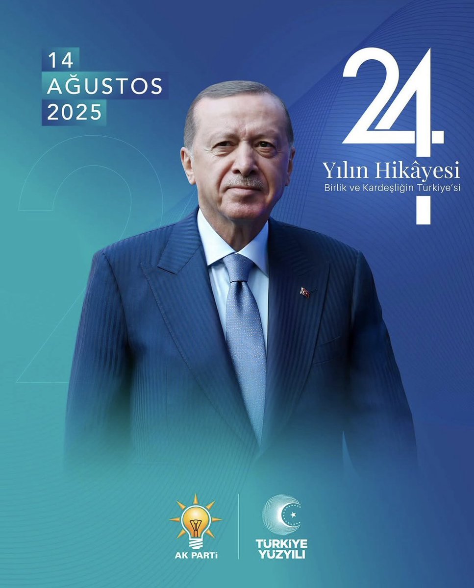Bu milletin kabul olmuş duası, yarınlarımızın teminatı...

Nice zaferlere, nice hizmetlere hep beraber 🧡 <a href="/RTErdogan/">Recep Tayyip Erdoğan</a>
#24YılınHikayesi