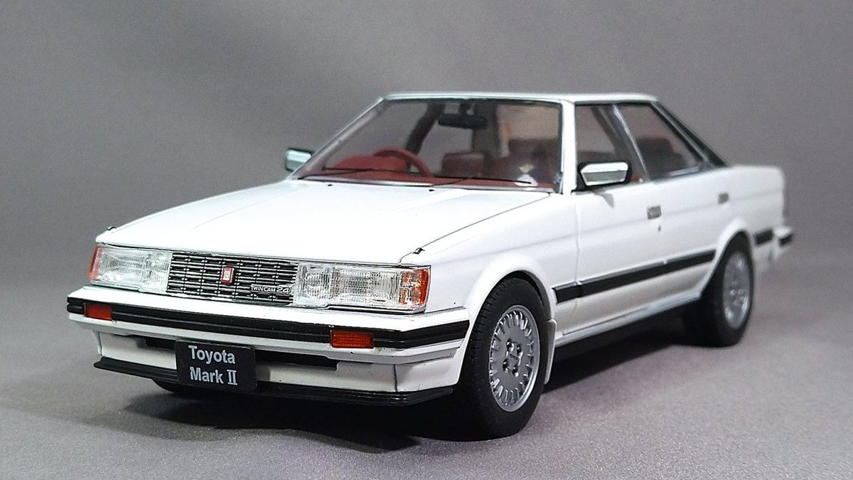 j*f様 国産名車コレクション　マークII アシェット 国産名車コレクションのGX71マークIIを入手。このシリーズ
