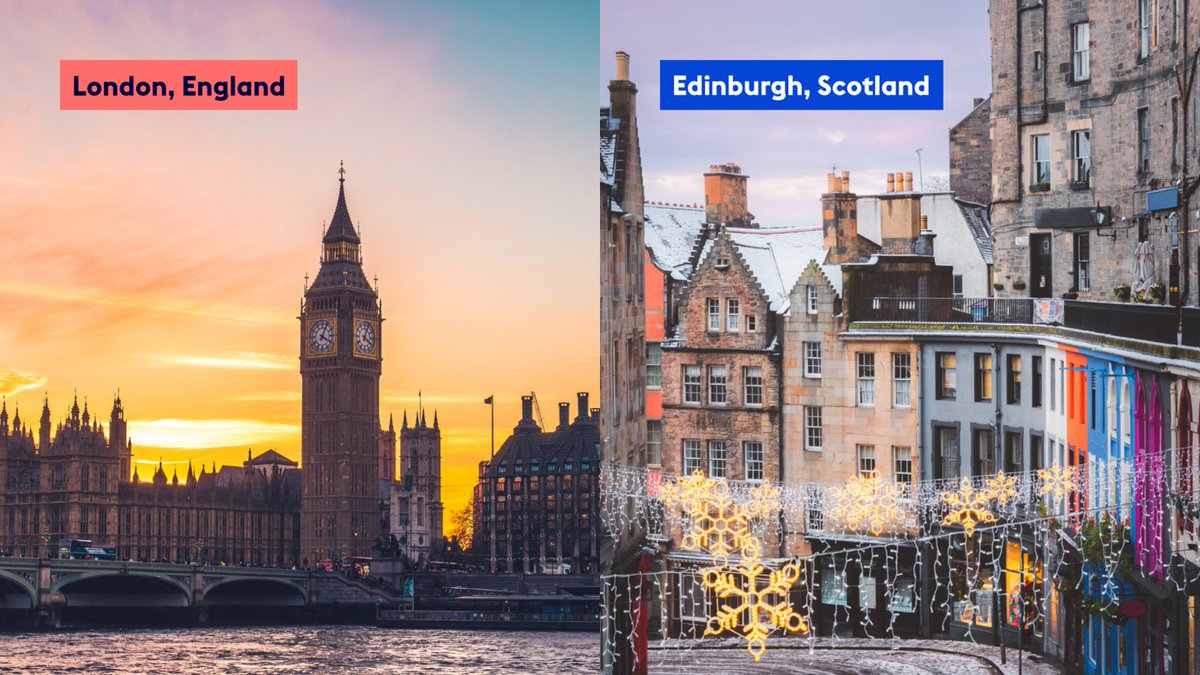 How well do you know your friend?
Which UK city would they choose to study in?
📍 Belfast
📍 Cardiff
📍 Edinburgh
📍 London

Tag a friend and comment below — did you guess right? 
Find out more: ow.ly/vCG750WzW08
#StudyUK #HE #StudyAbroad