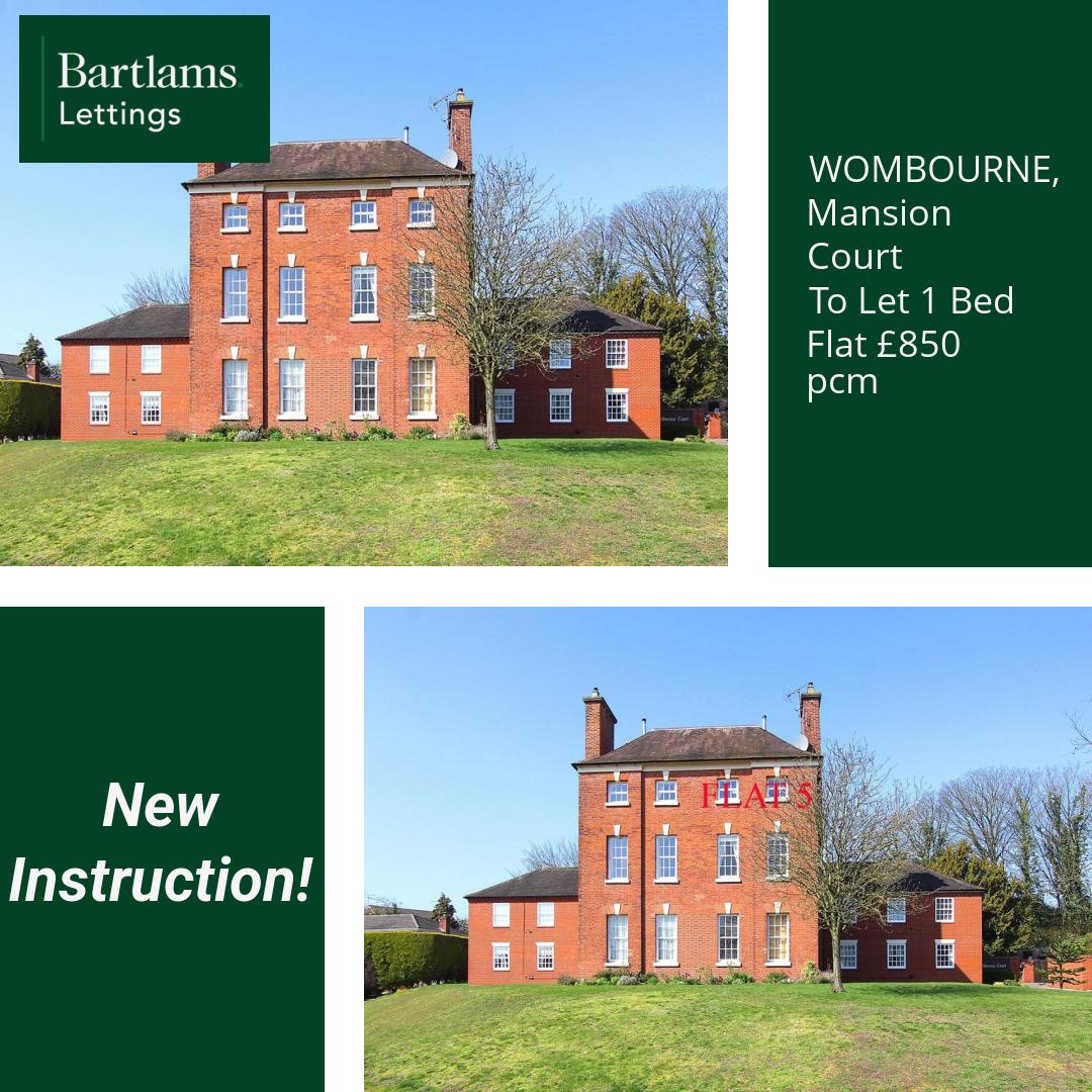 ⭐ NEW INSTRUCTION ⭐

🏠 To Let 1 Bed Flat £850 pcm

Contact Us for more details:
📞 Tel: 01902 933944
📩 Email: admin@bartlamslettings.co.uk

For a full set of photographs, please visit our website at bartlamslettings.co.uk

#propertywolverhampton...