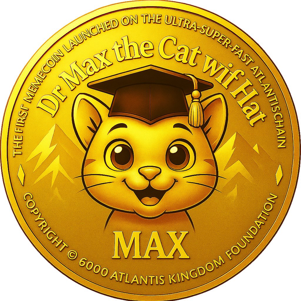 Atlantis_Ex's tweet image. 📣 LAST CHANCE: 20% Airdrop for All Presale Participants of Dr Max the Cat wif Hat (MAX) — the 1st memecoin on the Ultra-Super-Fast AtlantisChain 🇺🇸🌎🔥🚀

✅ Listing of Dr Max the Cat wif Hat (MAX) is planned in the next couple of days — this is your final chance to buy at the…