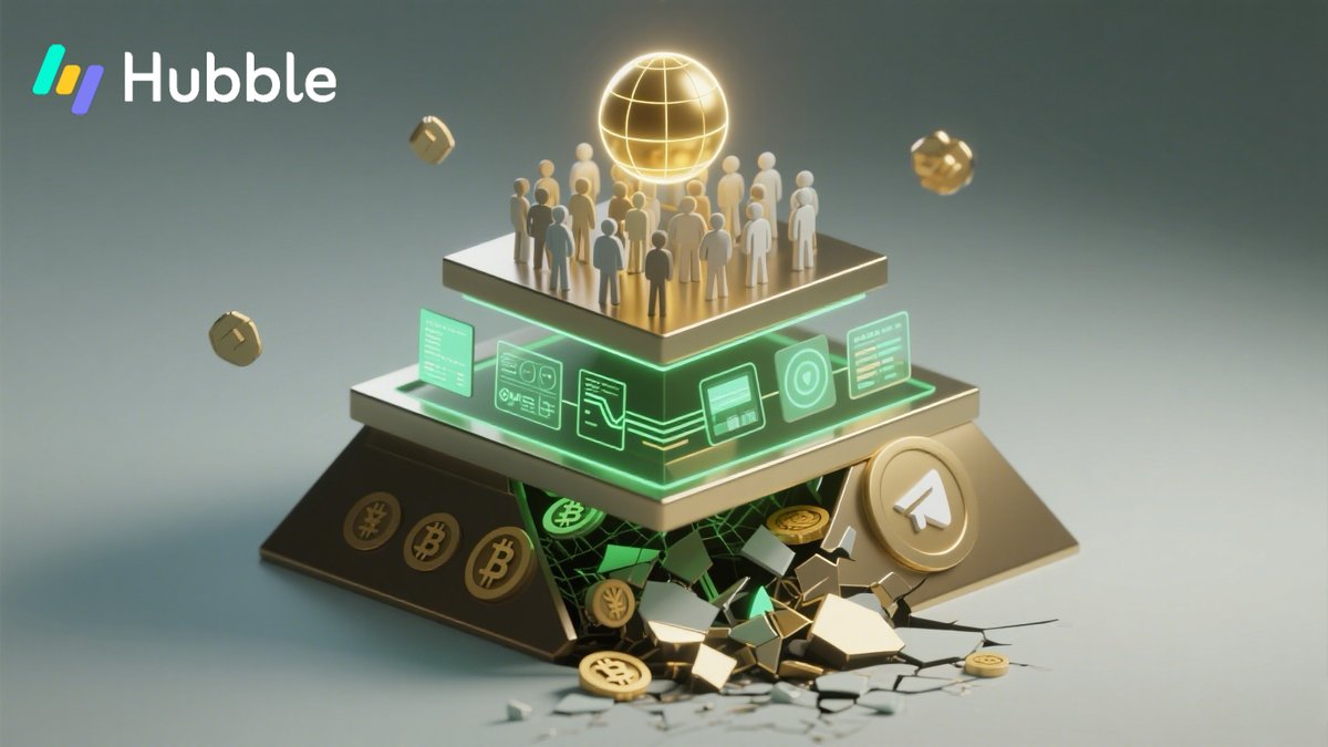 MeetHubble's tweet image. Democratizing institutional-grade tools 🛰
From chaotic on-chain data → clean signals → smarter decisions.
On-chain insights shouldn’t be locked in private discords—it belongs on-chain.
#OnChainBloomberg #HubbleAI