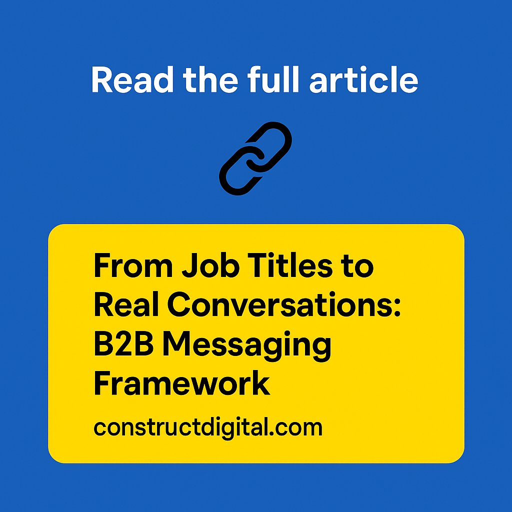 charanjit's tweet photo. Full breakdown + matrix examples here ⬇️
https://t.co/mhiw0VZCBn
#B2BMarketing #DemandGen #ABM #SEA #MessagePersonalisation https://t.co/WeAlTOJi1V