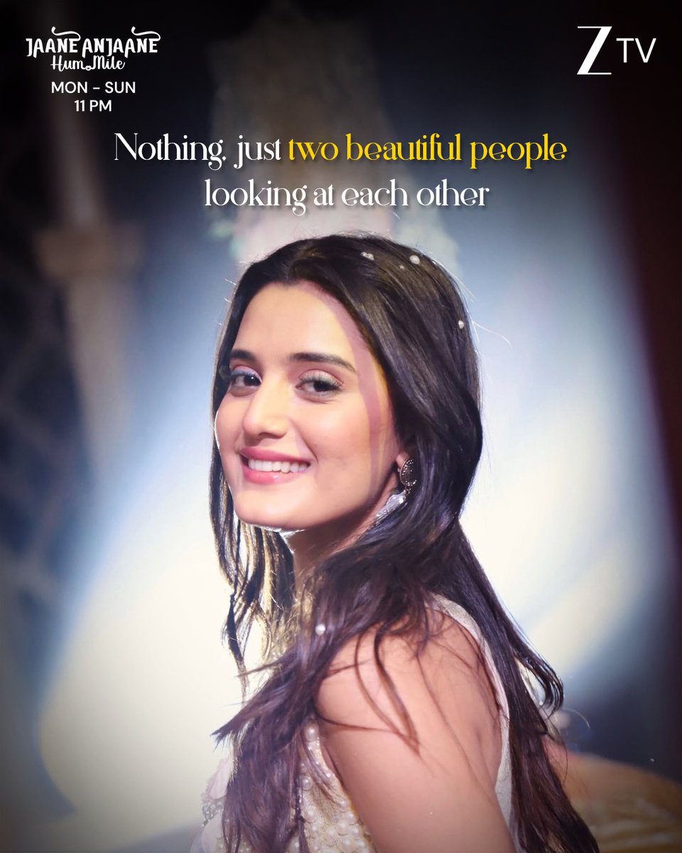 Guess we’re turning pink together now 🤭
Watch #JaaneAnjaaneHumMile, Monday to Sunday at 11 PM, only on #ZeeTVME 

#AyushiKhurana