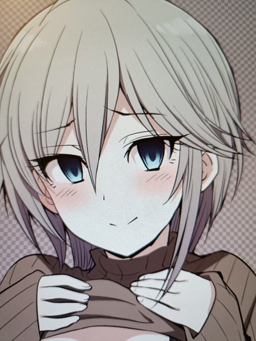 アーニャちゃんを描きますね