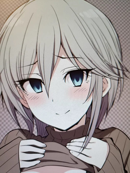 アーニャちゃんを描きますね