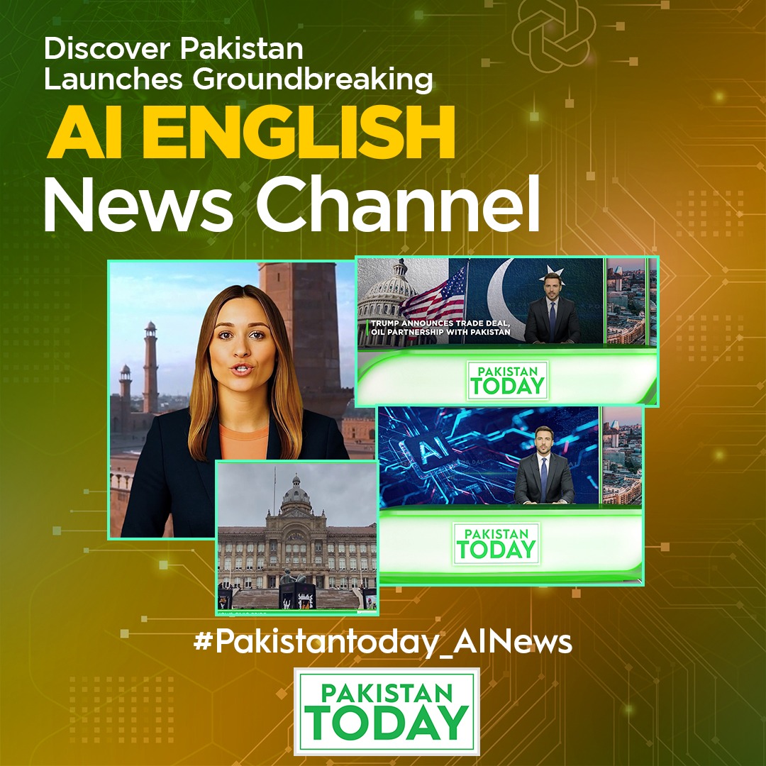 kashifbuttpew's tweet photo. 🇵🇰 PAKISTAN MARKS NEW ERA in journalism! 🌟 Launch of 1st AI-powered English news channel!  Revolutionizing news delivery in Pakistan! 
@PakTodayEngl @kaiserrafiq 
@DiscoverpakTv 
#PakistanToday_AINEWS https://t.co/YYExDoBUGO