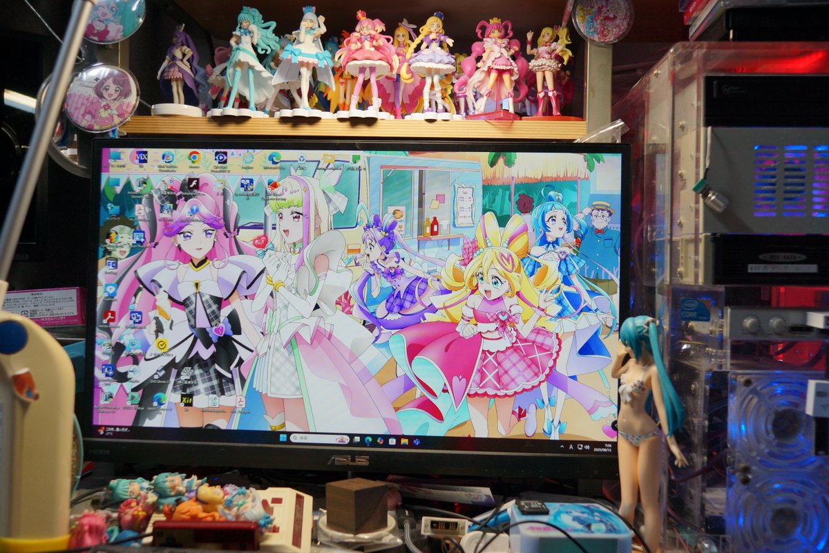 precure_cosp's tweet photo. Windows11へのアップグレードが何とか無事に終了しました。 https://t.co/YG91VXUYBU