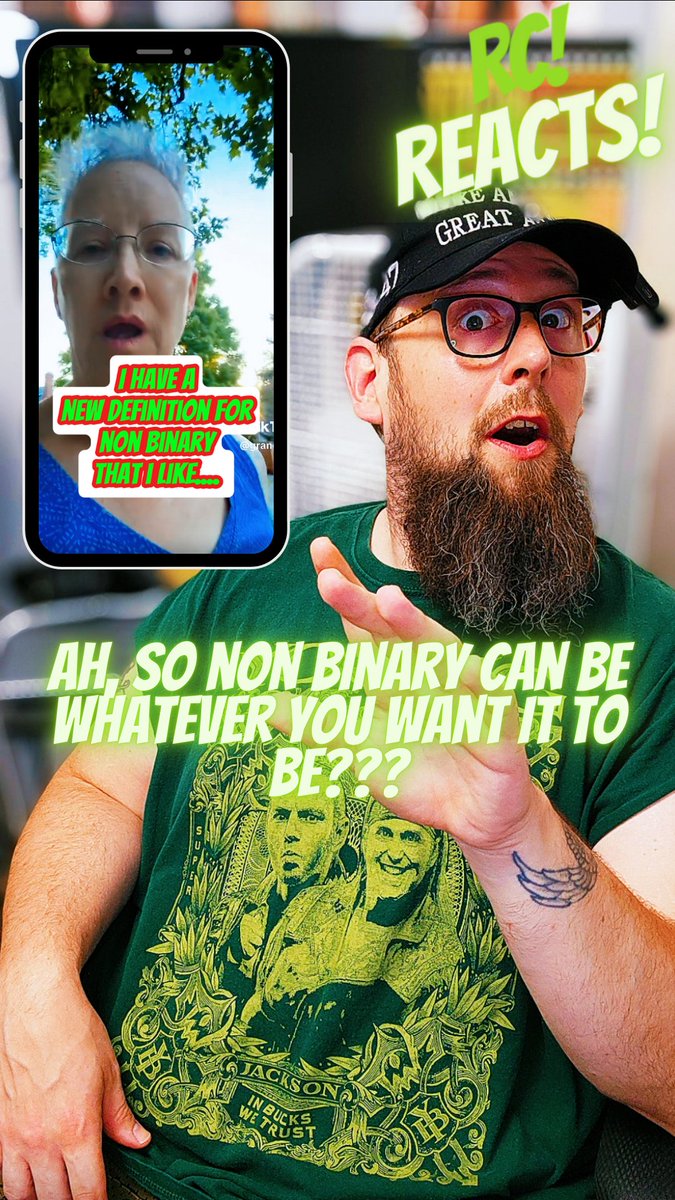 RC_awesome's tweet image. facebook.com/share/v/1AfvGt…
#nonbinary #theythem #googleit #definition #makeitup #makebelieve #Playalong #binary #male #female #genderidentity #delusional #Garbage #dude #doesntexist #rcreacts
