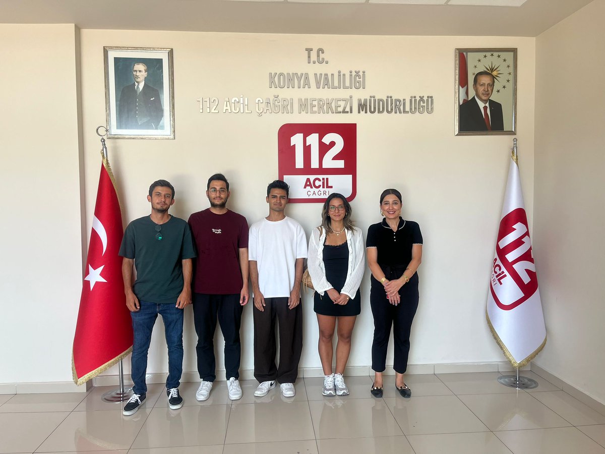 Konya 112 Acil Çağrı Merkezi (@konya112acm) on Twitter photo 112 Acil Çağrı Merkezi Müdürlüğünü ziyaret eden Selçuk Üniversitesi Tıp Fakültesi öğrencilerine tanıtım faaliyetleri kapsamında 112 Acil Çağrı Merkezi Müdürlüğü iş ve işlemleri hakkında bilgiler verilmiştir. <a href="/TCKonyaValiligi/">Konya Valiliği</a> <a href="/112teknumara/">112 Acil Çağrı Merkezleri</a> <a href="/Vali_Akin/">İbrahim Akın</a> <a href="/arcaklioglu/">Mustafa Sait ARCAKLIOĞLU</a> 112 Acil Çağrı Merkezi Müdürlüğünü ziyaret eden Selçuk Üniversitesi Tıp Fakültesi öğrencilerine tanıtım faaliyetleri kapsamında 112 Acil Çağrı Merkezi Müdürlüğü iş ve işlemleri hakkında bilgiler verilmiştir. <a href="/TCKonyaValiligi/">Konya Valiliği</a> <a href="/112teknumara/">112 Acil Çağrı Merkezleri</a> <a href="/Vali_Akin/">İbrahim Akın</a> <a href="/arcaklioglu/">Mustafa Sait ARCAKLIOĞLU</a>