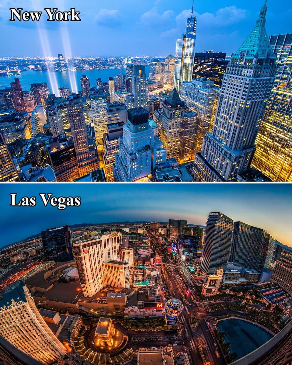 New York vs Las vegas, USA