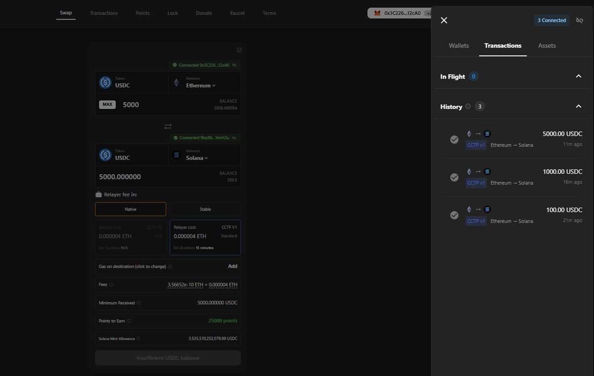 Found new router @FogoChain https://t.co/Ue3HoAXt8D you need eth sepolia to swap  usdc sepolia CA USDC SEPOLIA 0x1c7d4b196cb0c7b01d743fbc6116a902379c7238  https://t.co/O5IvZwr2I1 bridge usdc sepolia > usdc sol instant 2-3 minutes  not 15 minutes you can