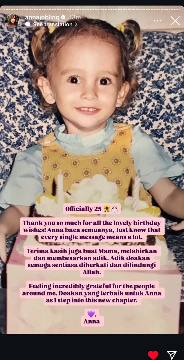 ShaSa_saen's tweet photo. Sebaknya baca ni 😢semoga Allah kurniakan jalan penyelesaian yg terbaik 🤲🏻 stay strong @annaejobling sayang 💪🏻 berdoa banyak2 Allah ada dan dia maha mendengar dan maha melihat, yang penting jgn tinggal solat okie 😉 .. Love you so much Anna jobling sayang 🫂 https://t.co/9bXsN0NBgQ