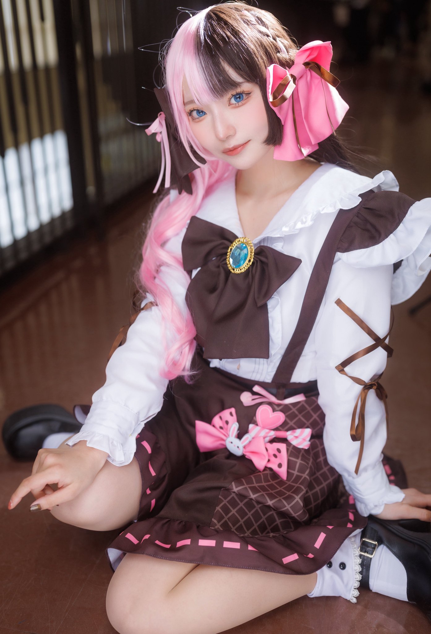 【大量‼️】女の子　秋冬服　まとめ売り 送料無料】 ユーフォニアム 茶×金×白 女子制服セット タイ3