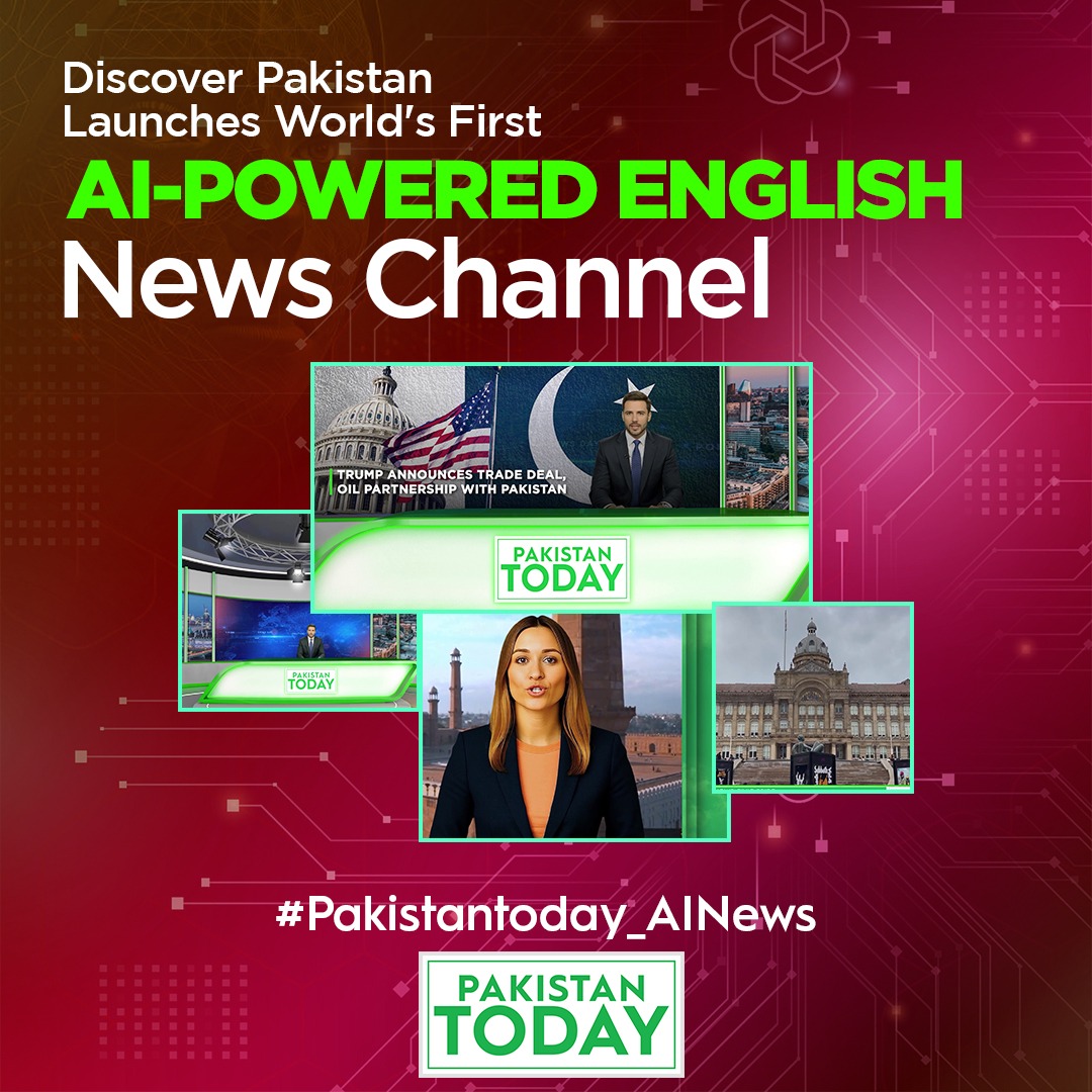 ghulamabbasshah's tweet photo. AI Revolution
From London to the world — @DiscoverpakTv  introduces the first AI-based English News Channel @PakTodayEnglish ,changing the way we experience news forever.
Kudos to visionary CEO @kaiserrafiq for making history! 

#PakistanToday_AiNews https://t.co/Q8JbdXBA1T