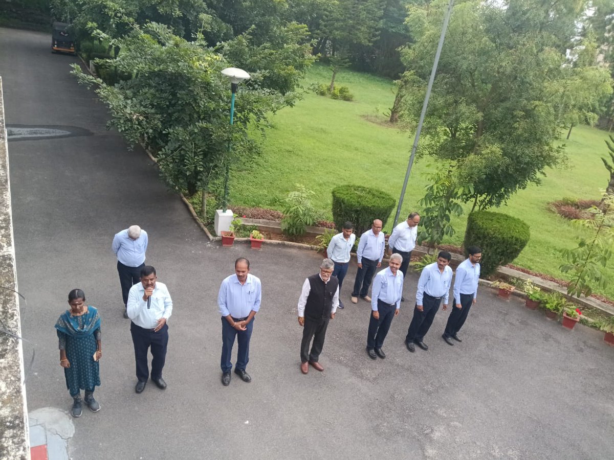Glimpses of our morning assembly @CIPET MYSURU