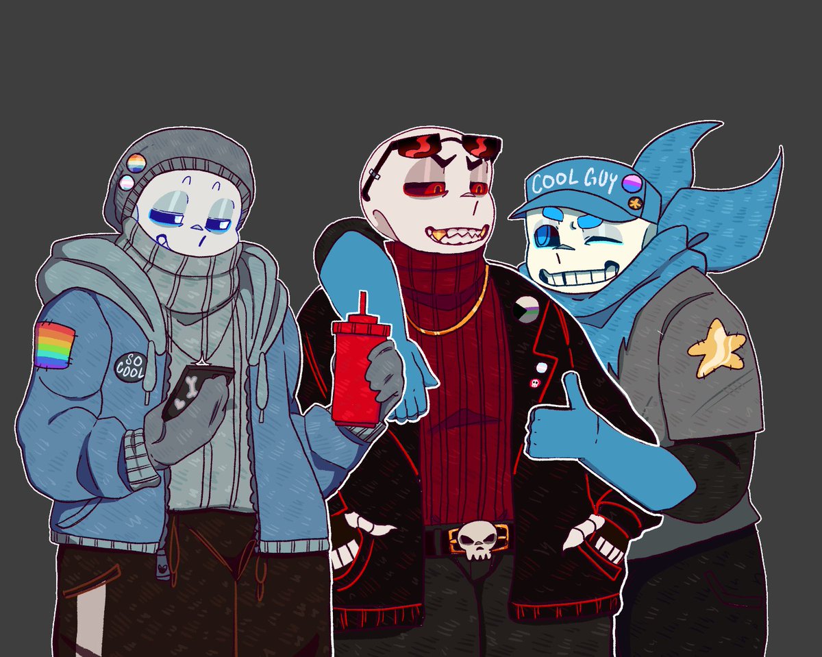 * ClassicCherryBerry art i did a while ago. #Undertale #Underfell #Underswap #Sans