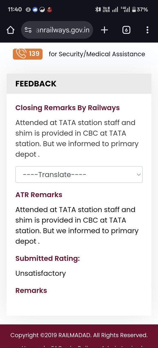 raou_l's tweet photo. @RailwaySeva PNR: 2337717813 https://t.co/PslYTDSceU