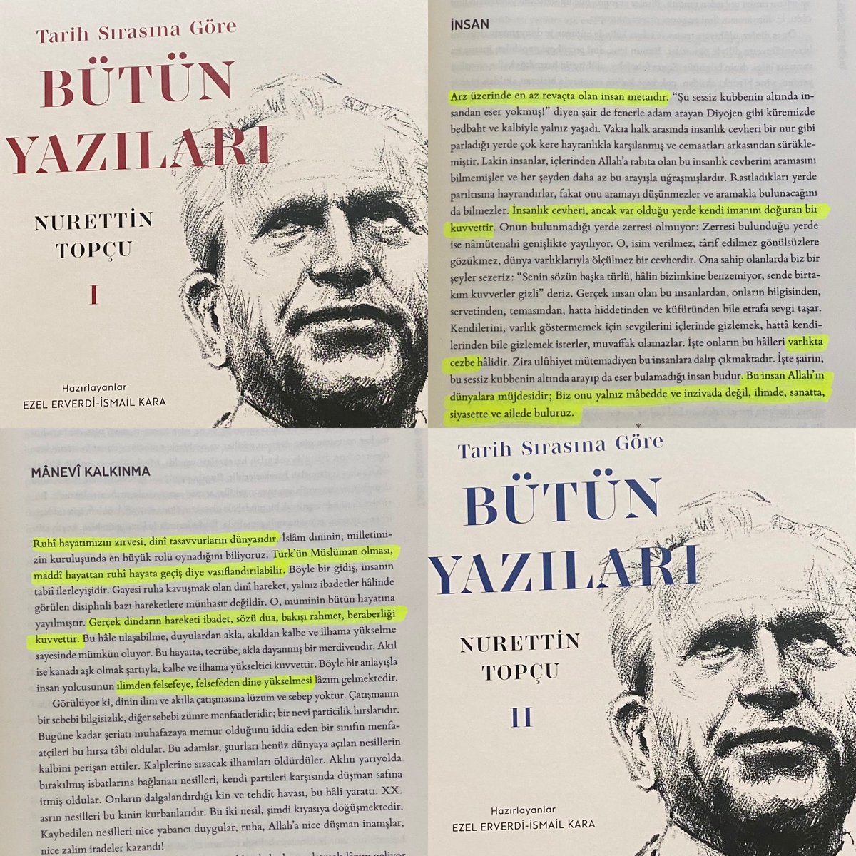 Gerçek dindarın hareketi ibadet, sözü dua, bakışı rahmet, beraberliği kuvvettir. (Nurettin Topçu) ⁦<a href="/DergahYay/">Dergâh Yayınları</a>⁩ ⁦