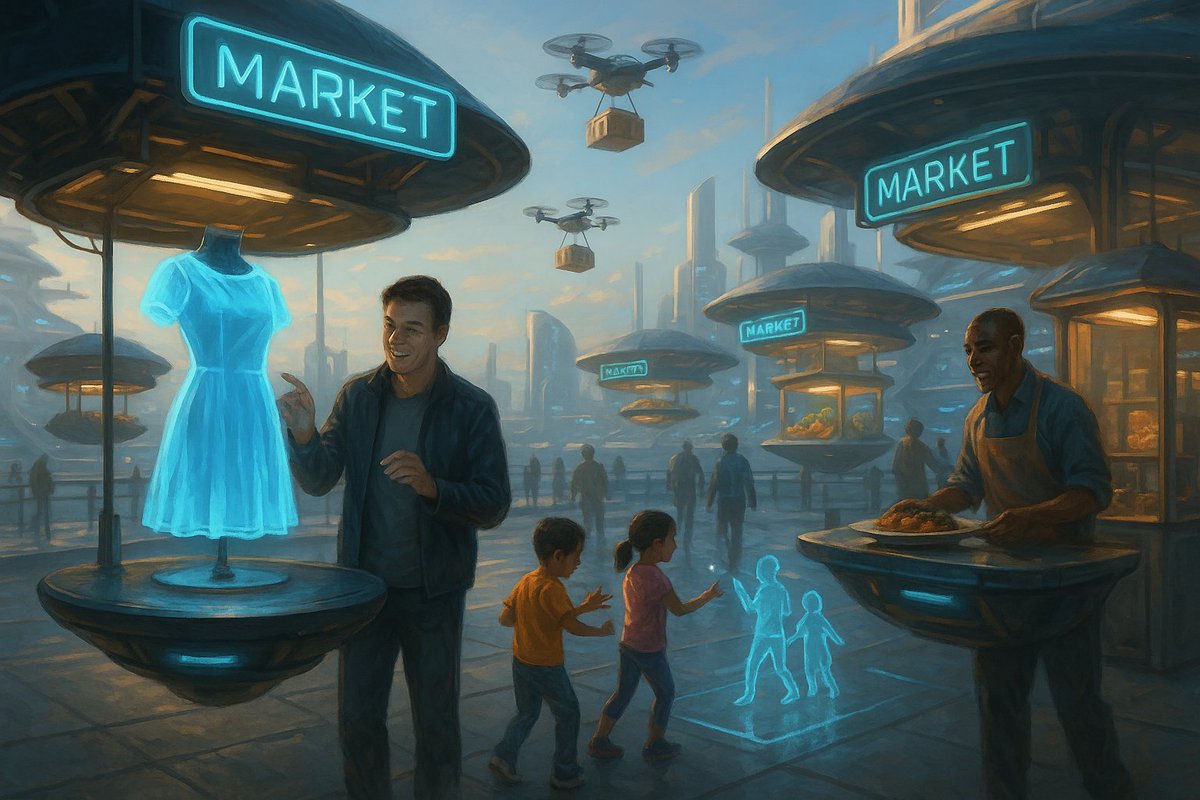 beyondnewworld_'s tweet photo. From holographic fashion to drone-delivered feasts https://t.co/ddMhClUFvy