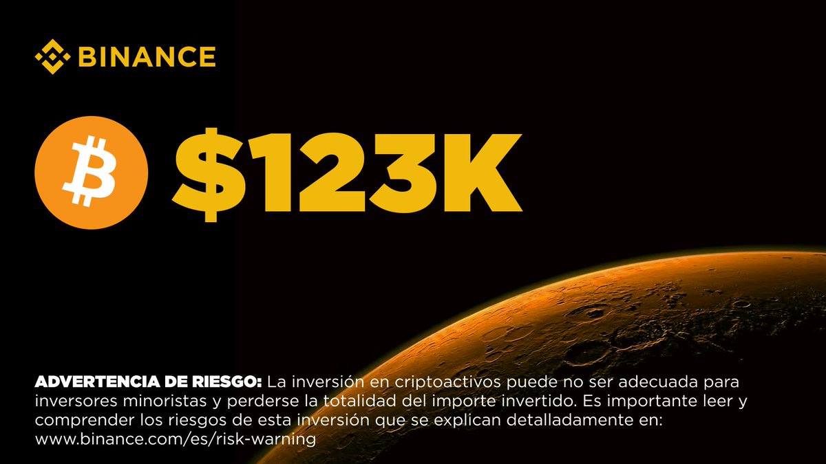 Esta madrugada tuvimos un nuevo ATH para #bitcoin.
👉 app.binance.com/es/trade/BTC_U…