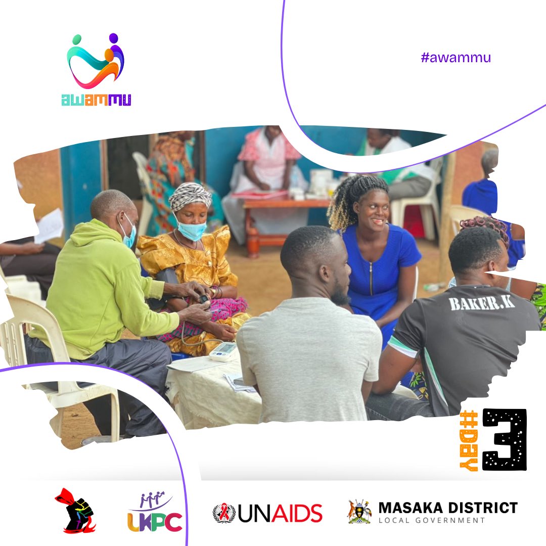mahipso's tweet photo. Community field activities under #AWAMU are still ongoing across Bukakata — with integrated outreaches, community dialogues & door-to-door distribution of health supplies bringing services closer to the people. #LetCommunitiesLead @UNAIDS_UG @ajws https://t.co/9RscXFnANE