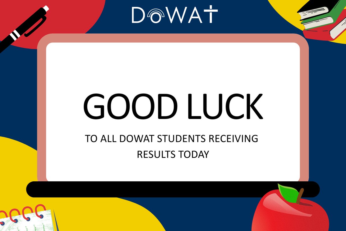 Best of luck to all our DoWAT students collecting their Level 3 results today! A huge thank you to our amazing students, their families, and schools for all the hard work, dedication, and support along the way. #resultsday #level3