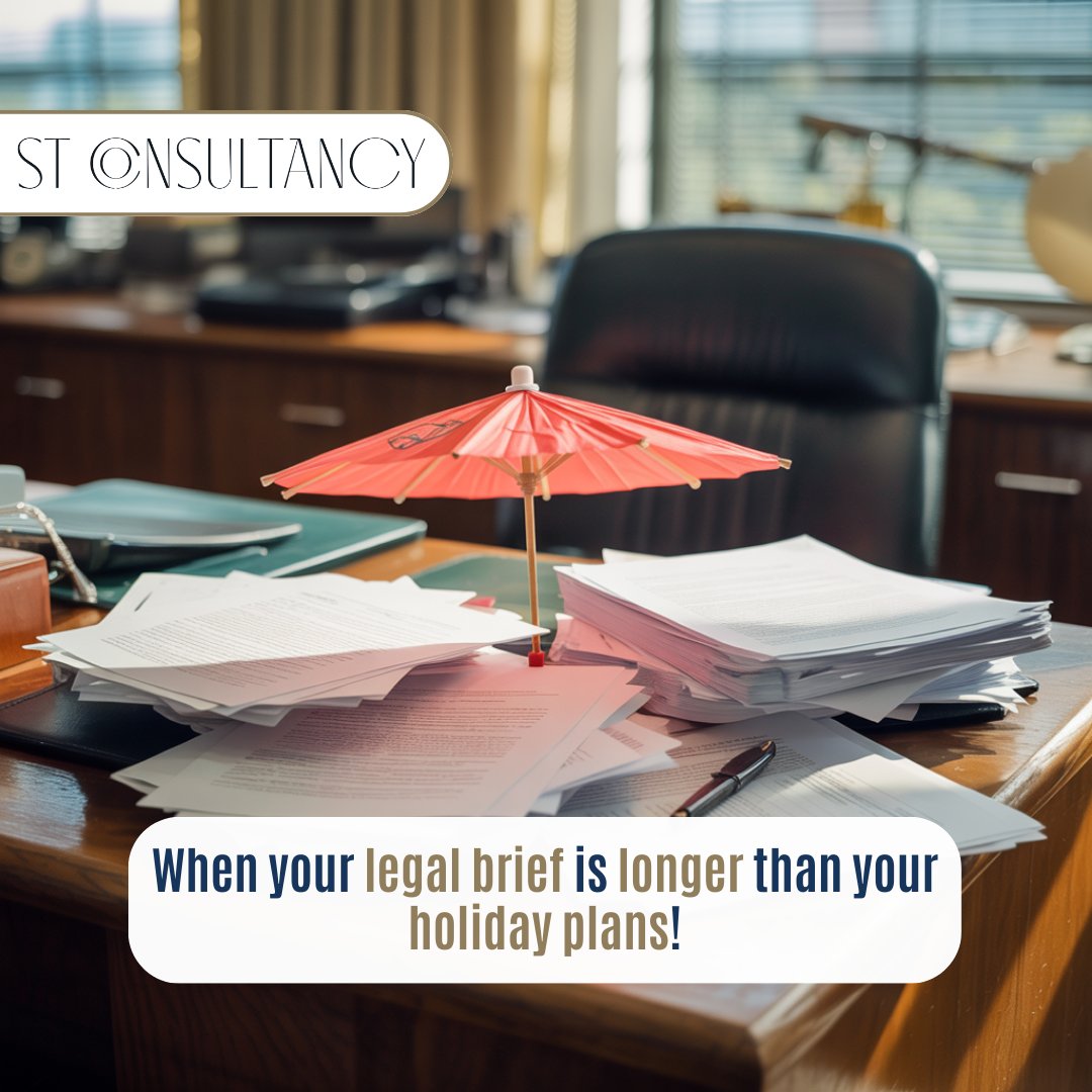 st_stc43927's tweet image. Sometimes the paperwork never seems to end – but a good laugh makes everything easier. Who else experiences this?
👉 Book your complimentary 15-minute 1:1 session with our experts: tidycal.com/stconsultancy/…
#Paperwork #LegalHumour #BusinessGrowth #LegalSupport #STConsultancy #STC