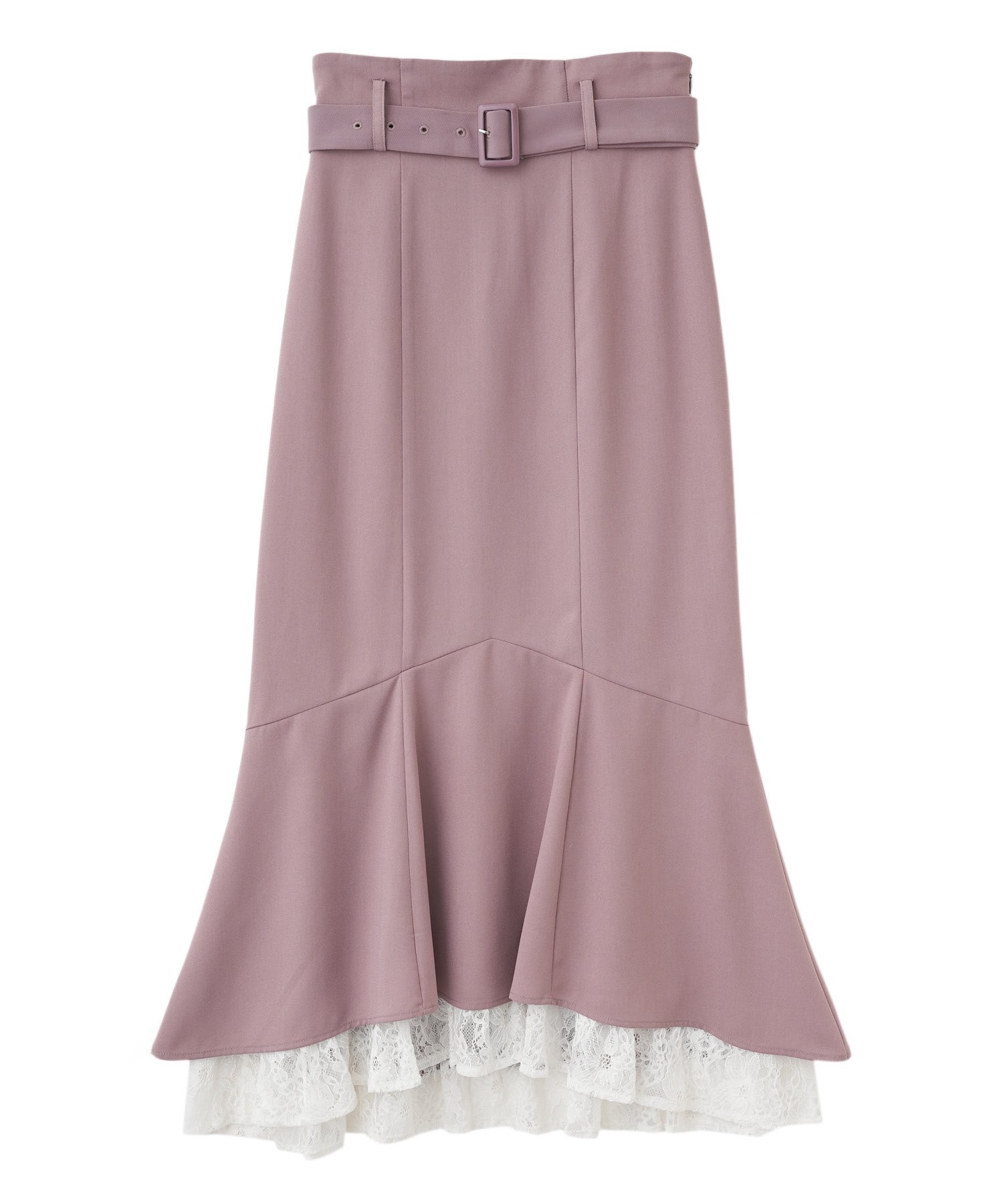 Liliancarat リリアンカラット ペタルヘムマーメイドスカート ドットフリルヘムマーメイドスカート｜PETAL ONLINE（ペタル