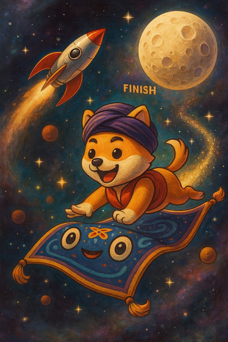 FlyingCarpetInu's tweet photo. @Whale_Guru Flying Capet Inu 🚀🌛💎 https://t.co/g15fDCkKT4