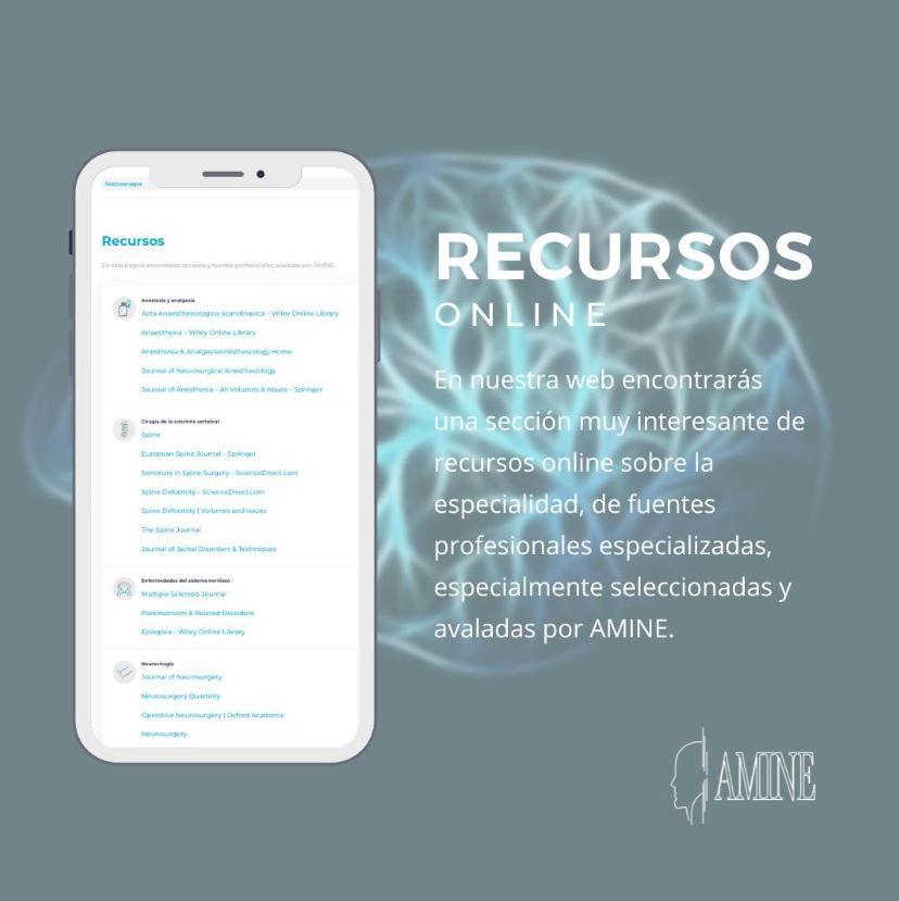 Si entras en la web de #AMINE encontrarás una sección de recursos online sobre nuestra especialidad, de fuentes profesionales seleccionadas y avaladas por la Junta Directiva de AMINE ⬇️
monitorizacionintraoperatoria.com/recursos/