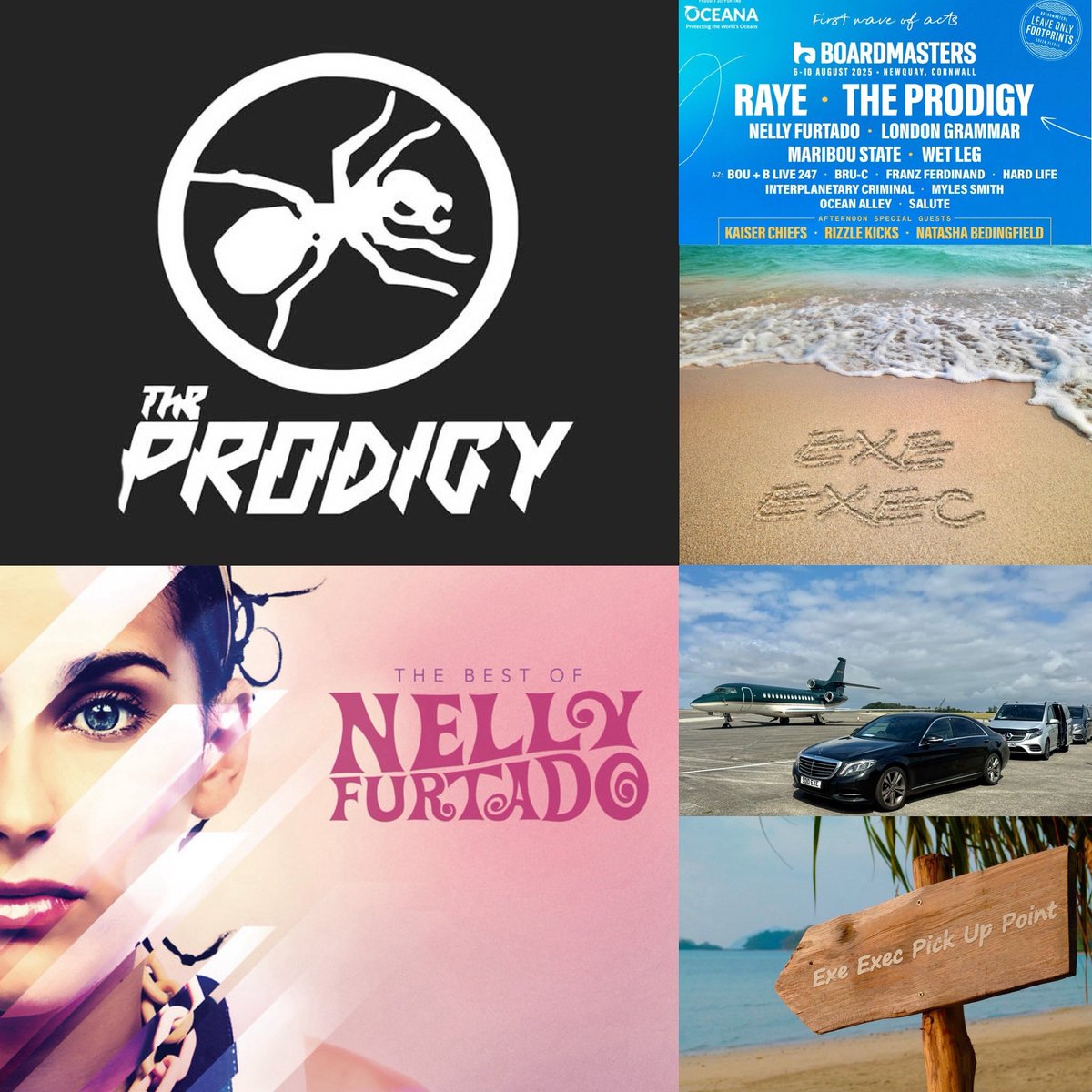 Exe_Exec's tweet image. We had the immense privilege of transporting both ‘The Prodigy’ and ‘Nelly Furtado’ at this years Boardmasters Festival in Cornwall.

Fantastic performances from both and a real pleasure to have on board!..

Well done to the organisers and staff for all your hard work and making…