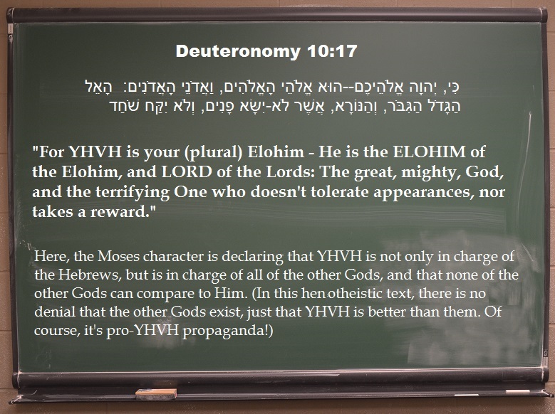 Elishabenabuya's tweet photo. In this week's #Torah portion, we read that YHVH is the greatest of the Gods, at least as it concerns the Hebrews who serve Him.
(Ignoring that the Gods of the other nations sometimes drove Their people to beat the Hebrews).
#EBAMeme
#Eikev https://t.co/IoOcehdHGa