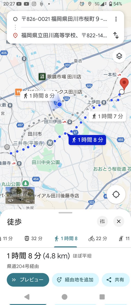 昨日の昼に飲む食う寝る凄かったから少しでも返済するために夜歩きした。
だいたい10km