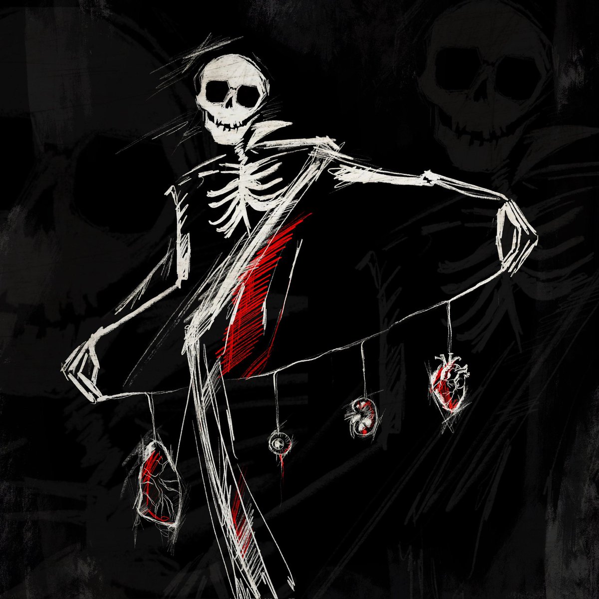 Goood morning 💀

My submission in a digital category for #SkurpyArtContest

„Devourer of Dreams“

It invades your sleep, turning it into a nightmare and consuming your mind completely. When you wake up, you are no longer the same person you were yesterday.

1/1 - 66,6 TEZ