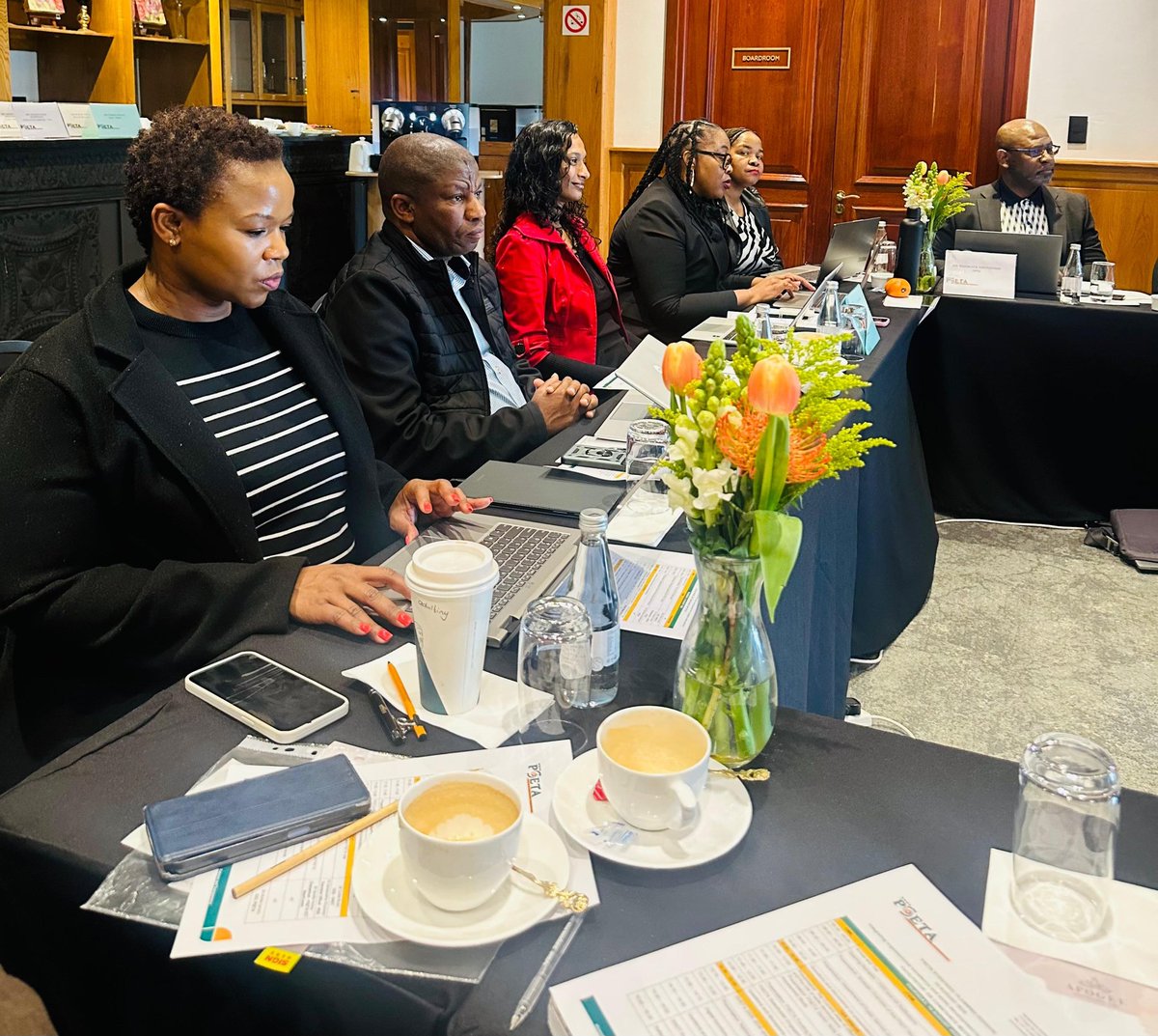 OfficialPSETA's tweet photo. At today's #PSETA Strategic Planning Session, in her opening remarks, CEO Ms Bontle Lerumo emphasized the urgency of training for transformation and leveraging stakeholder feedback to measure impact. #SkillsDevelopment #PublicServiceExcellence #StrategicPlanning2025" https://t.co/CsEOfrf5gA
