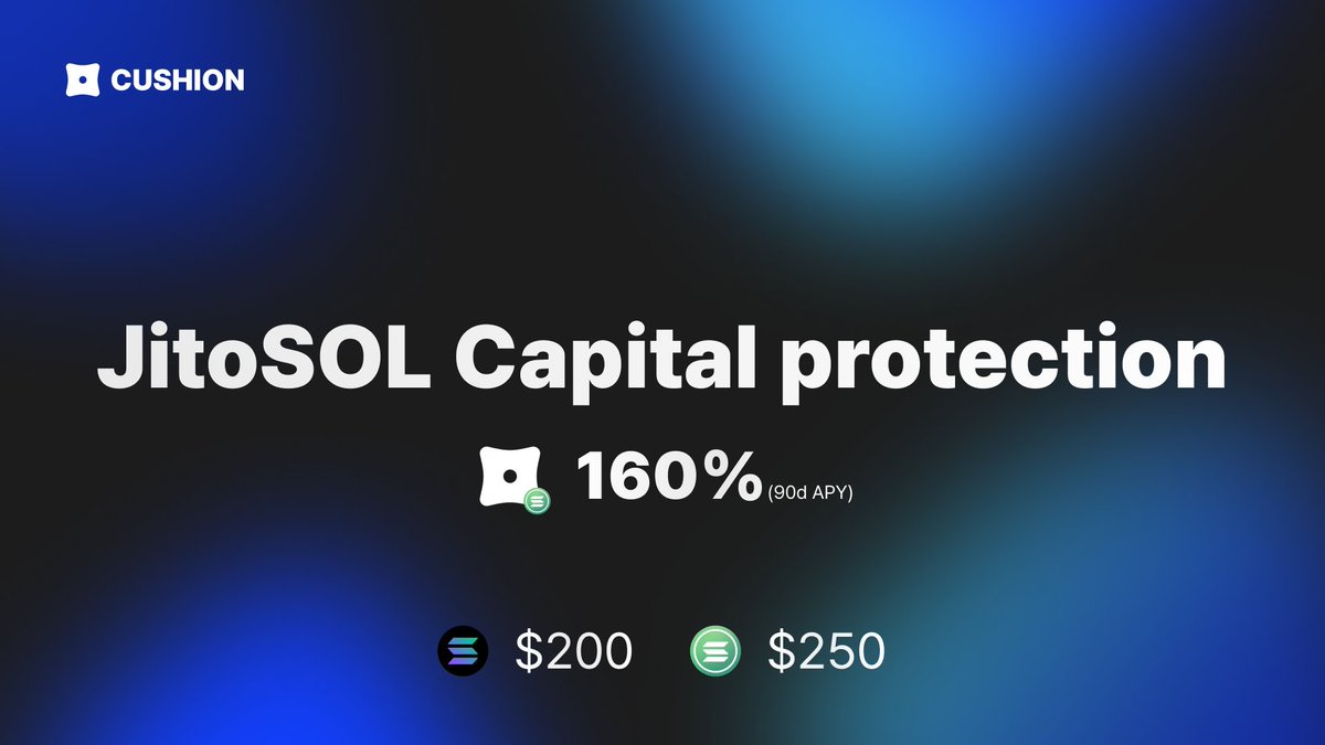 JitoSOL Capital Protection is now accessible to everyone via the Drift app.

160% APY based on the last 90 days of performance.

Perform with Capital protection.