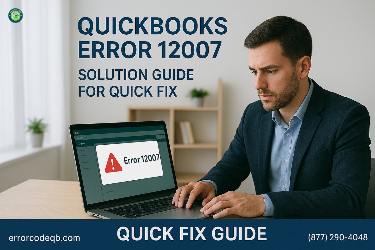 quick66785's tweet image. 🚀 QuickBooks Error 12007 slowing you down?
✅ Restore updates
✅ Fix internet connectivity
✅ Adjust firewall settings
✅ Get back to work FAST!
📞 (877) 290-4048
📧 help@errorcodeqb.com
🌐 errorcodeqb.com
🔗 Full Fix Guide: errorcodeqb.com/quickbooks-err…
#QuickBooksFix