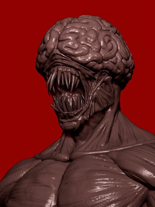 kafukatakeru's tweet photo. リッカー wip
#BIOHAZARD #ResidentEvil2 #zbrush https://t.co/Mw0TNytC6Q