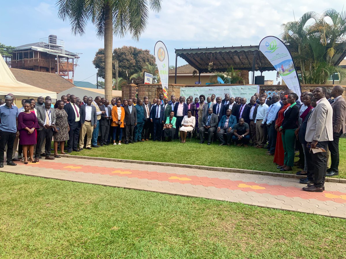 Micro-scale irrigation: The Ministry is hosting Chief Administrative Officers (CAOs), District Production and Marketing Officers (DPMOs), Agricultural Engineers and focal persons for the 2025 Sector Coordination Workshop for the UgIFT Micro-scale irrigation Programme in Mukono.