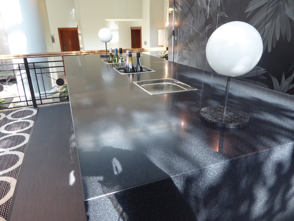 Celebrating #AfternoonTeaWeek by taking a look at an Afternoon Tea Dispense Bar and Counter. Our Joinery Shop made off site this beautiful bar and counter inclusive of bottle steps, antique glass mirrors, solid surface bar top, LED strip lights, feature wall and counter lights