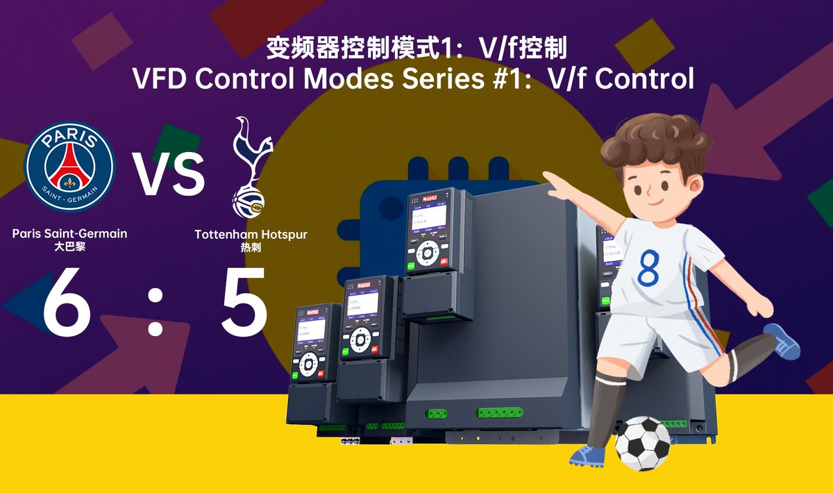Wolfpower_Tech's tweet image. VFD Control Modes Series #2：Vector Control
Read more:wolfpower.cn/news/detail?id…
#VFD #industrialautomation #motor #VectorControl #FieldOrientedControl #IndustrialAutomation  #IndustrialEngineers #AutoTuning #EuropeanSuperCup #ParisSaintGermain #TottenhamHotspurr