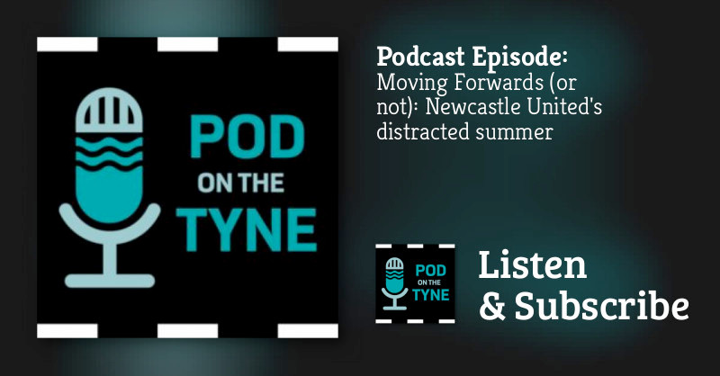 We're so back baby!
🔲 #NUFC Summer Headlines ☀️
🔳 The Isak situation 💷
🔲 Could this actually be a decent transfer window? 🤔
🔳 Langley on the lasses ⚽
Brand new, fully independent
🔲 Villa (a)
 <a href="/PodontheTyne/">Pod on the Tyne</a> w/<a href="/ChrisDHWaugh/">Chris Waugh</a>
&amp; <a href="/GeorgeCaulkin/">George Caulkin</a>
pod.fo/e/3129bd